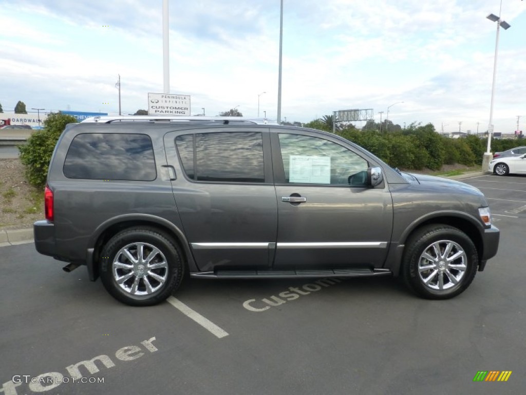 2010 QX 56 4WD - Silver Graphite / Graphite photo #2