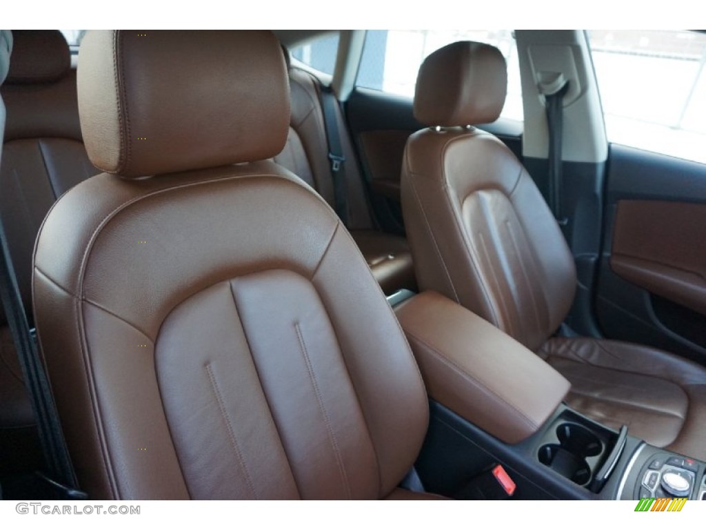 2012 Audi A7 3.0T quattro Premium Front Seat Photo #100562162