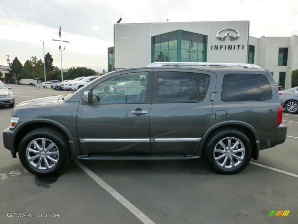 2010 QX 56 4WD - Silver Graphite / Graphite photo #12