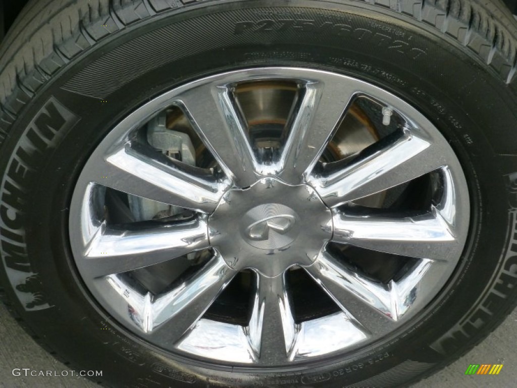 2010 QX 56 4WD - Silver Graphite / Graphite photo #16