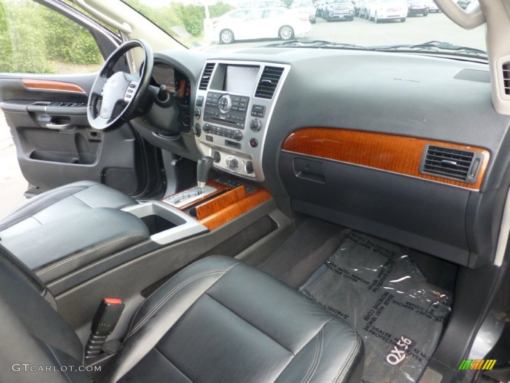 2010 QX 56 4WD - Silver Graphite / Graphite photo #26