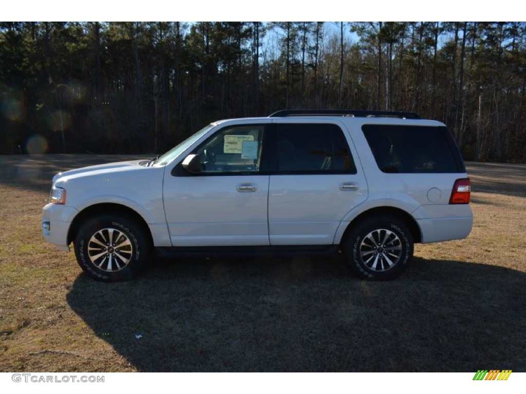2015 Expedition XLT 4x4 - Oxford White / Dune photo #10