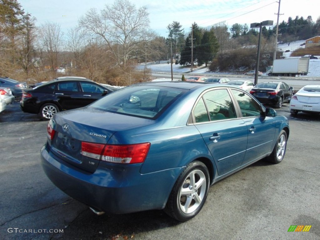2006 Sonata GLS V6 - Aquamarine Pearl / Gray photo #3