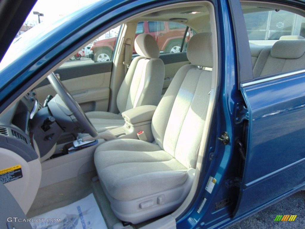 2006 Sonata GLS V6 - Aquamarine Pearl / Gray photo #12