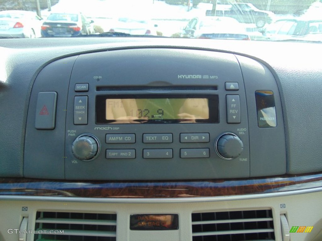 2006 Sonata GLS V6 - Aquamarine Pearl / Gray photo #22
