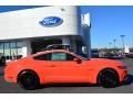 2015 Competition Orange Ford Mustang GT Premium Coupe  photo #2