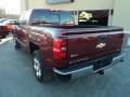 2014 Deep Ruby Metallic Chevrolet Silverado 1500 LTZ Crew Cab 4x4  photo #2