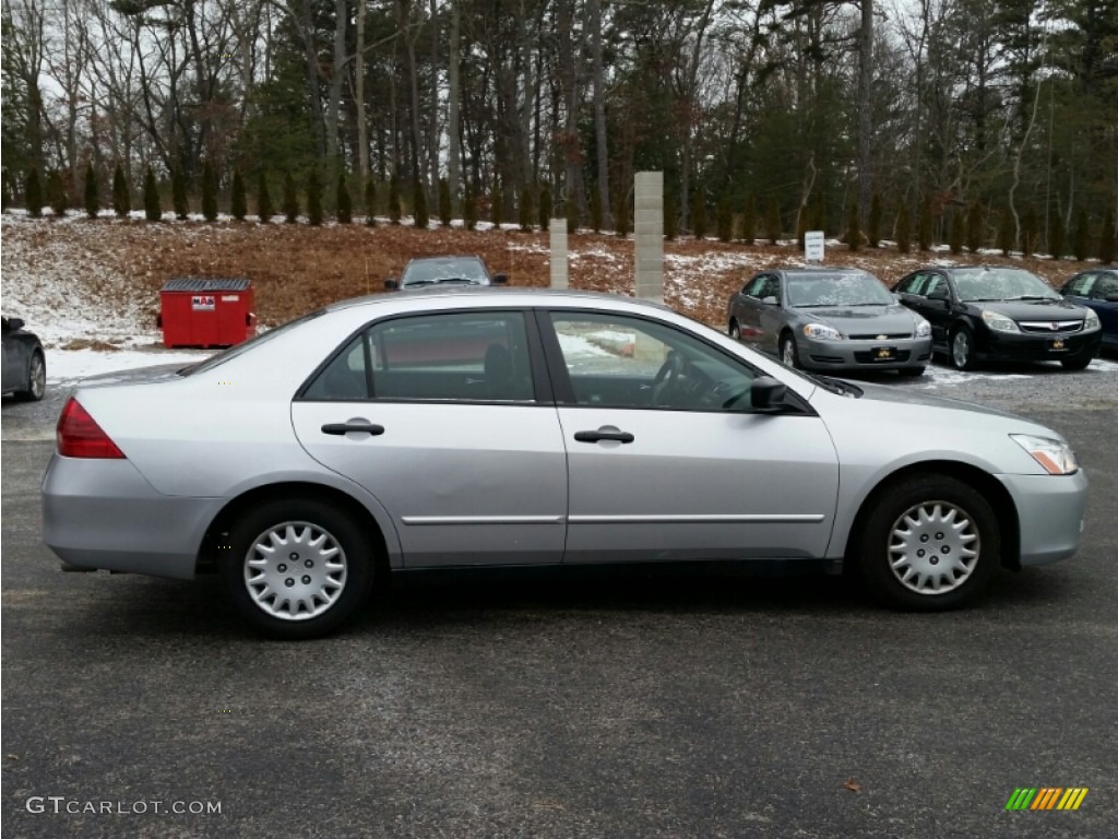 2007 Accord Value Package Sedan - Alabaster Silver Metallic / Gray photo #8