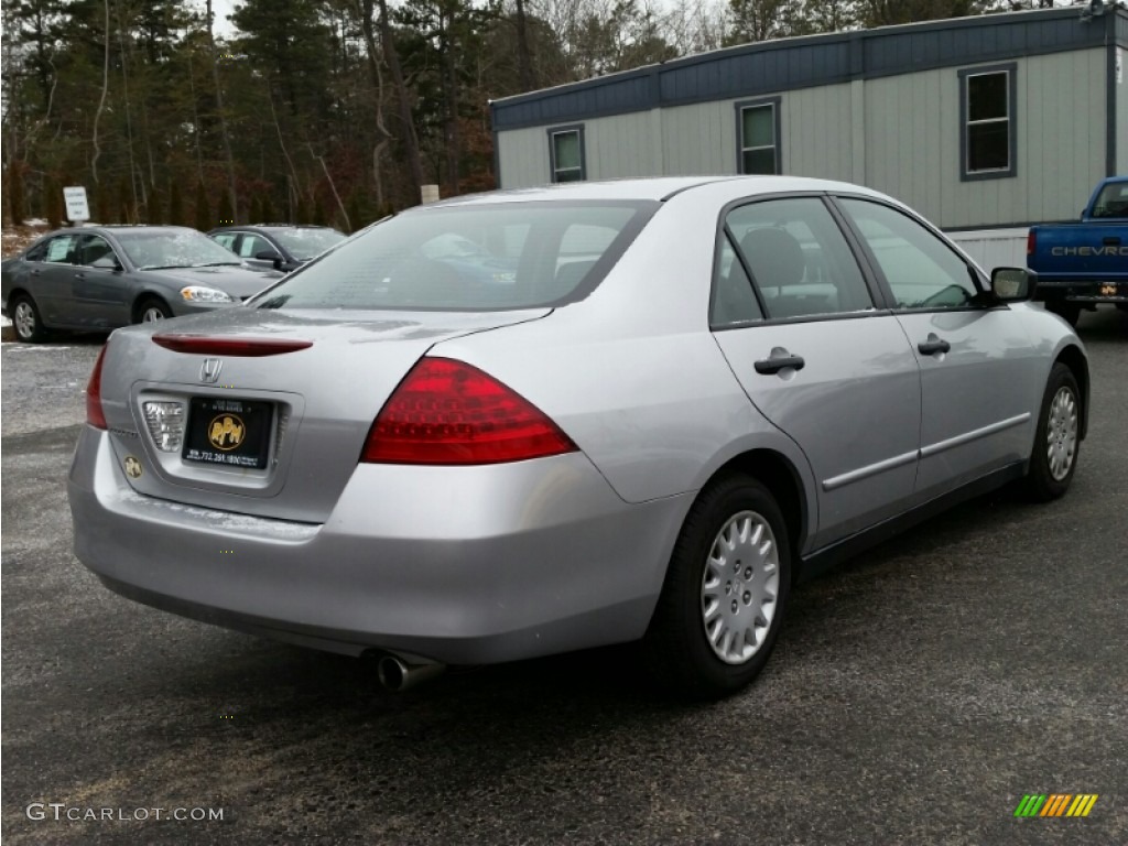 2007 Accord Value Package Sedan - Alabaster Silver Metallic / Gray photo #14