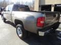 2011 Mocha Steel Metallic Chevrolet Silverado 3500HD LTZ Crew Cab 4x4  photo #2