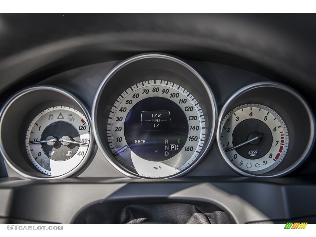 2015 Mercedes-Benz E 550 Cabriolet Gauges Photo #100568258