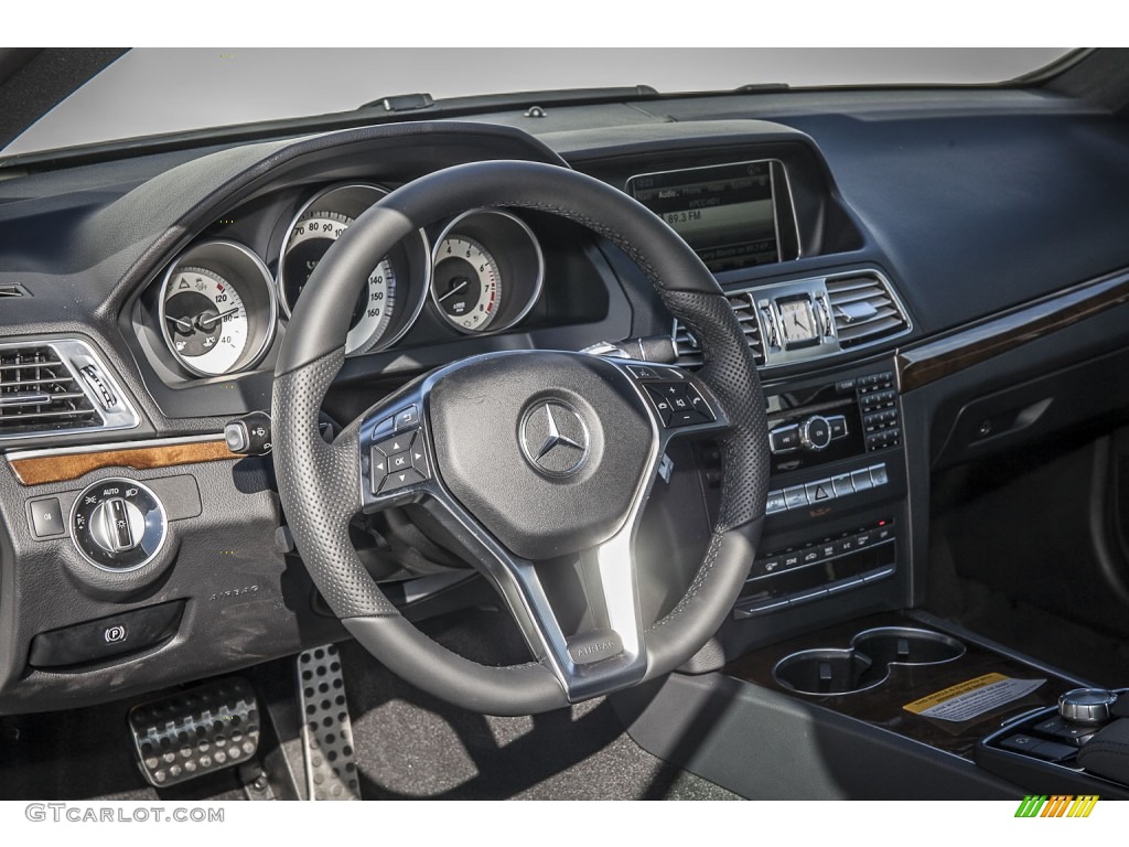2015 E 550 Coupe - Polar White / Black photo #5