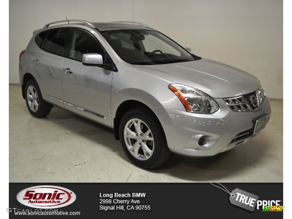 2011 Rogue SV - Silver Ice Metallic / Black photo #1