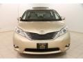 2012 Sandy Beach Metallic Toyota Sienna XLE AWD  photo #2