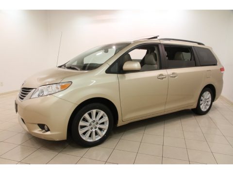 2012 Toyota Sienna XLE AWD Data, Info and Specs