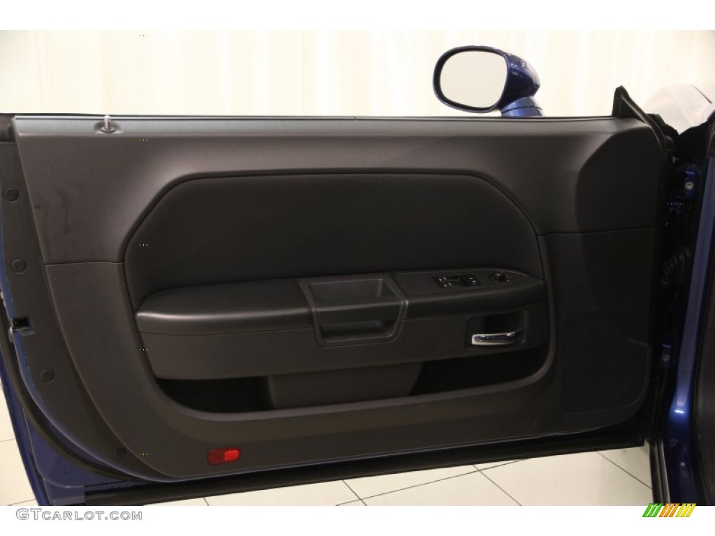 2009 Challenger SE - Deep Water Blue Pearl Coat / Dark Slate Gray photo #4