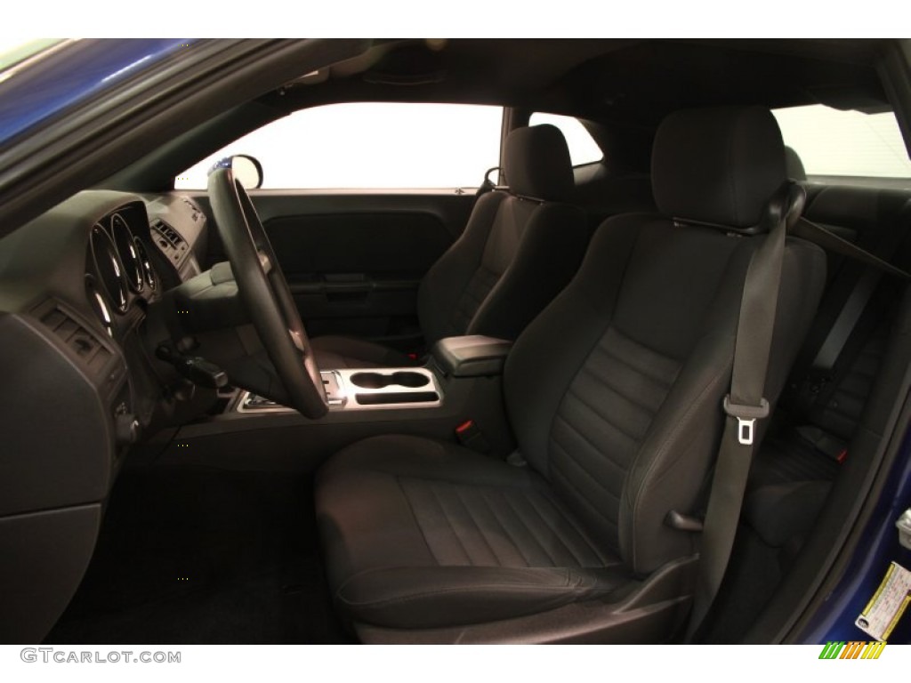 2009 Challenger SE - Deep Water Blue Pearl Coat / Dark Slate Gray photo #5