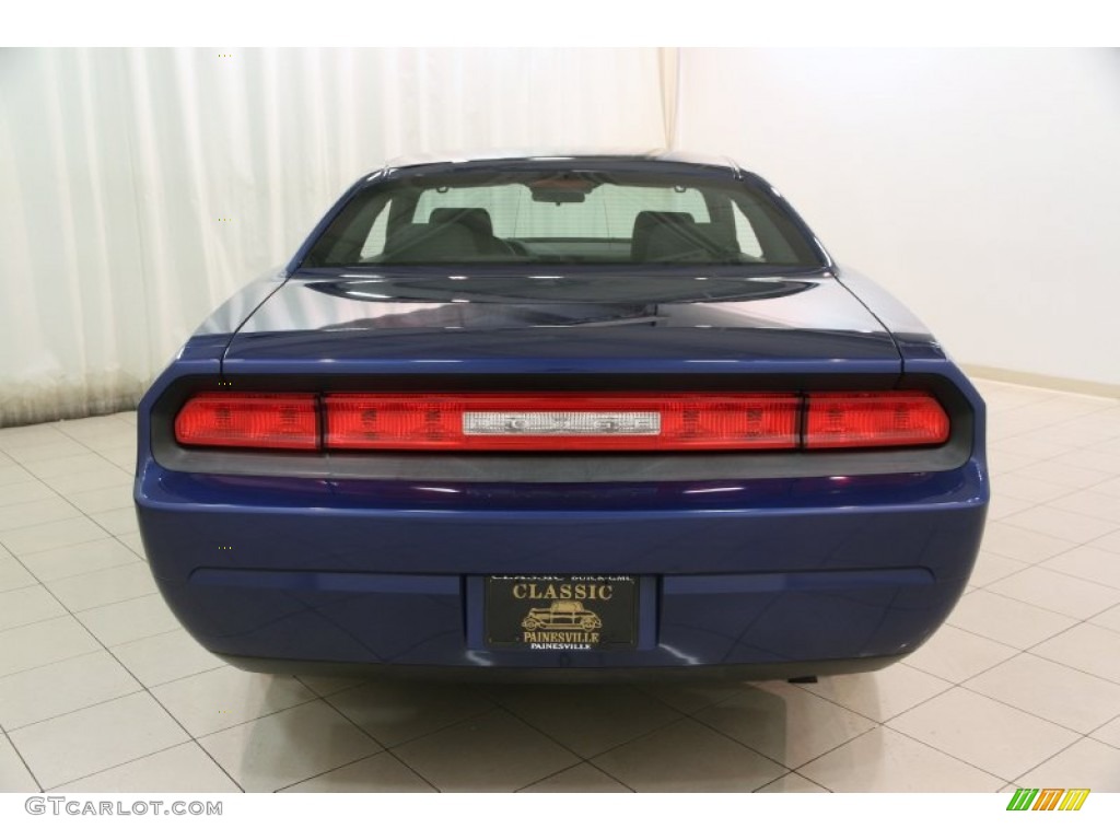 2009 Challenger SE - Deep Water Blue Pearl Coat / Dark Slate Gray photo #14