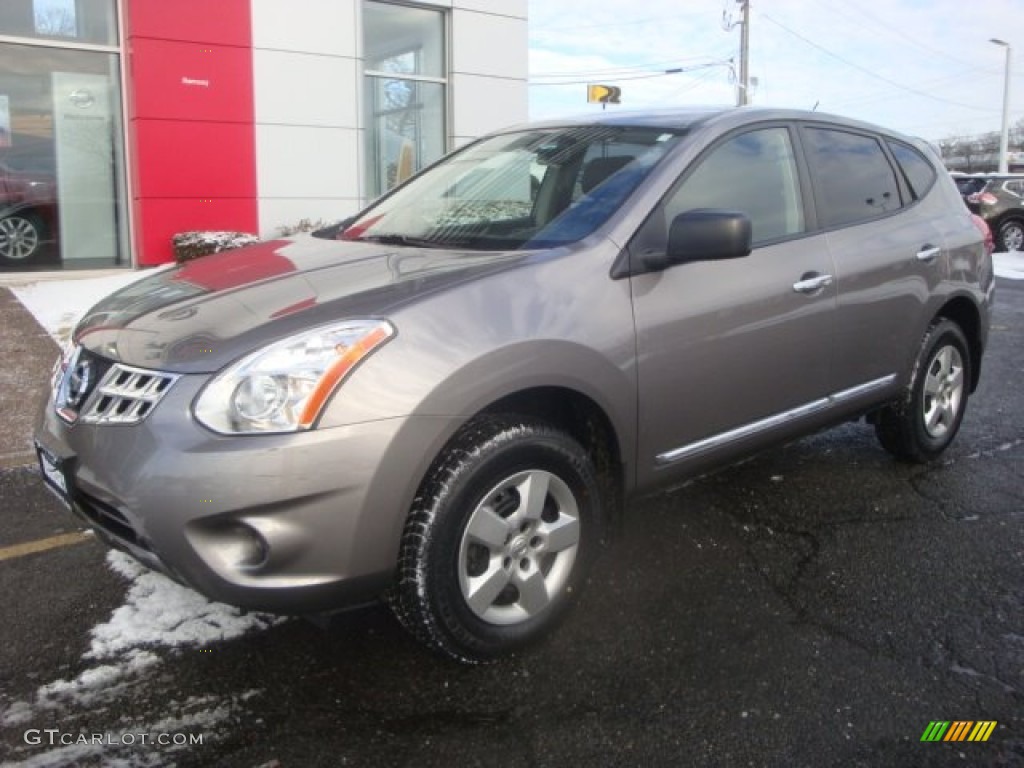 2011 Rogue S AWD - Gotham Gray Metallic / Black photo #1