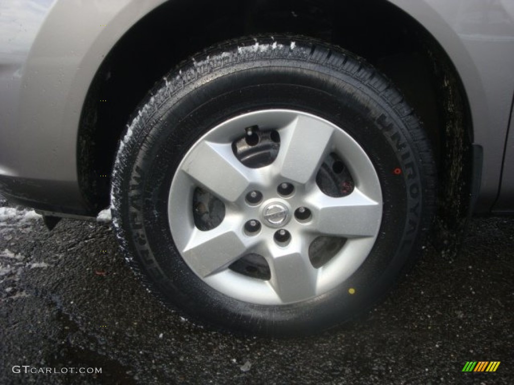 2011 Rogue S AWD - Gotham Gray Metallic / Black photo #9