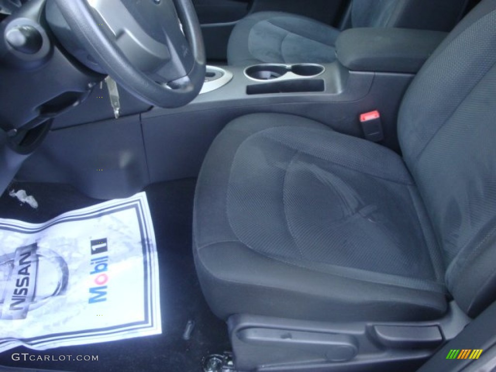2011 Rogue S AWD - Gotham Gray Metallic / Black photo #13