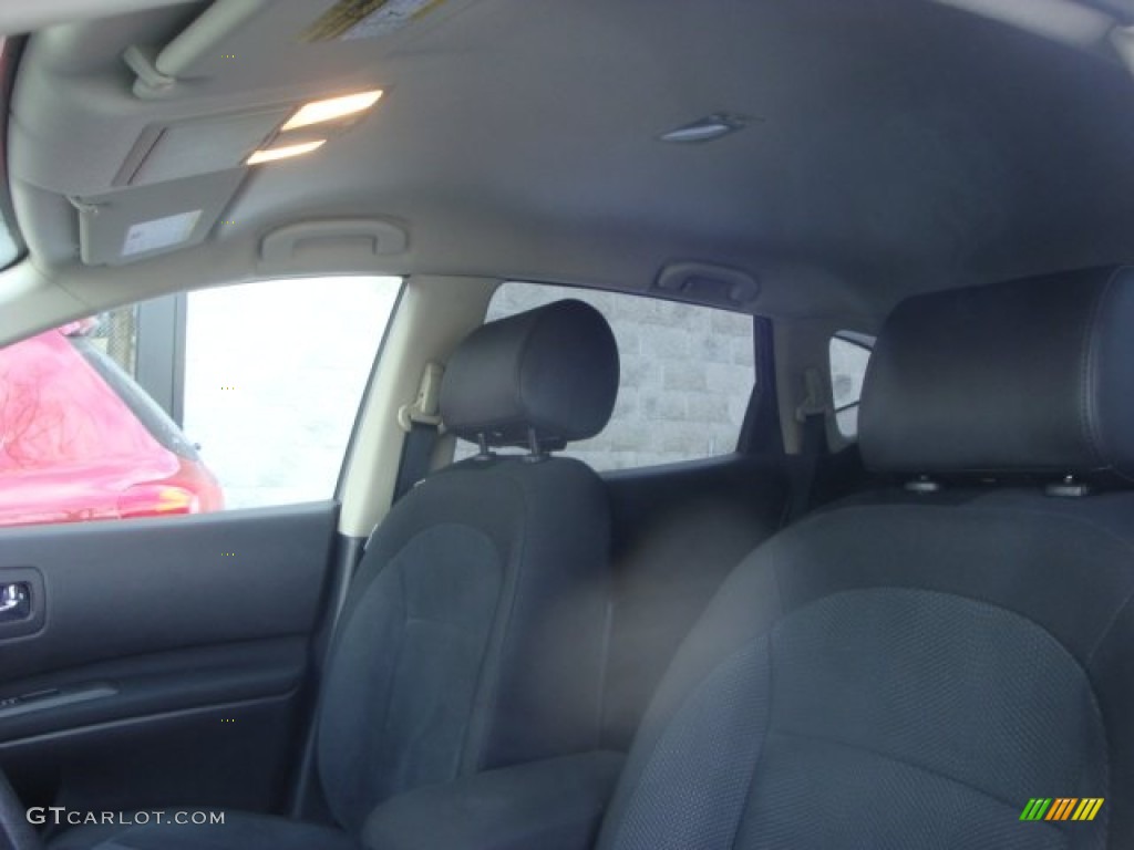 2011 Rogue S AWD - Gotham Gray Metallic / Black photo #14
