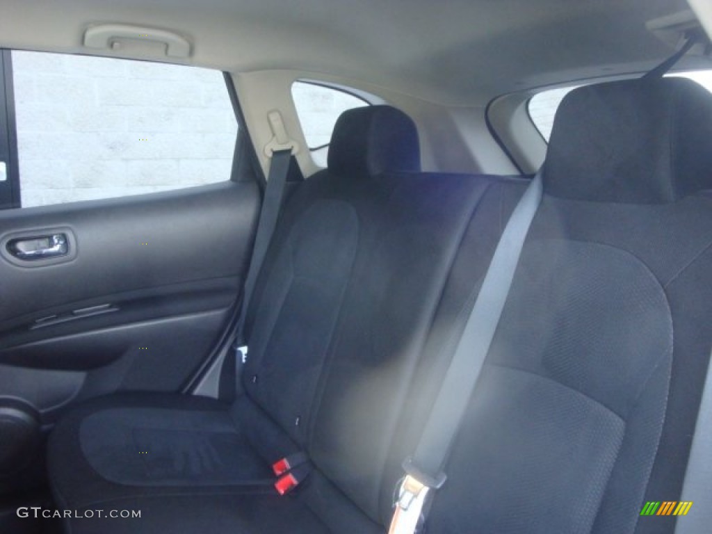 2011 Rogue S AWD - Gotham Gray Metallic / Black photo #16