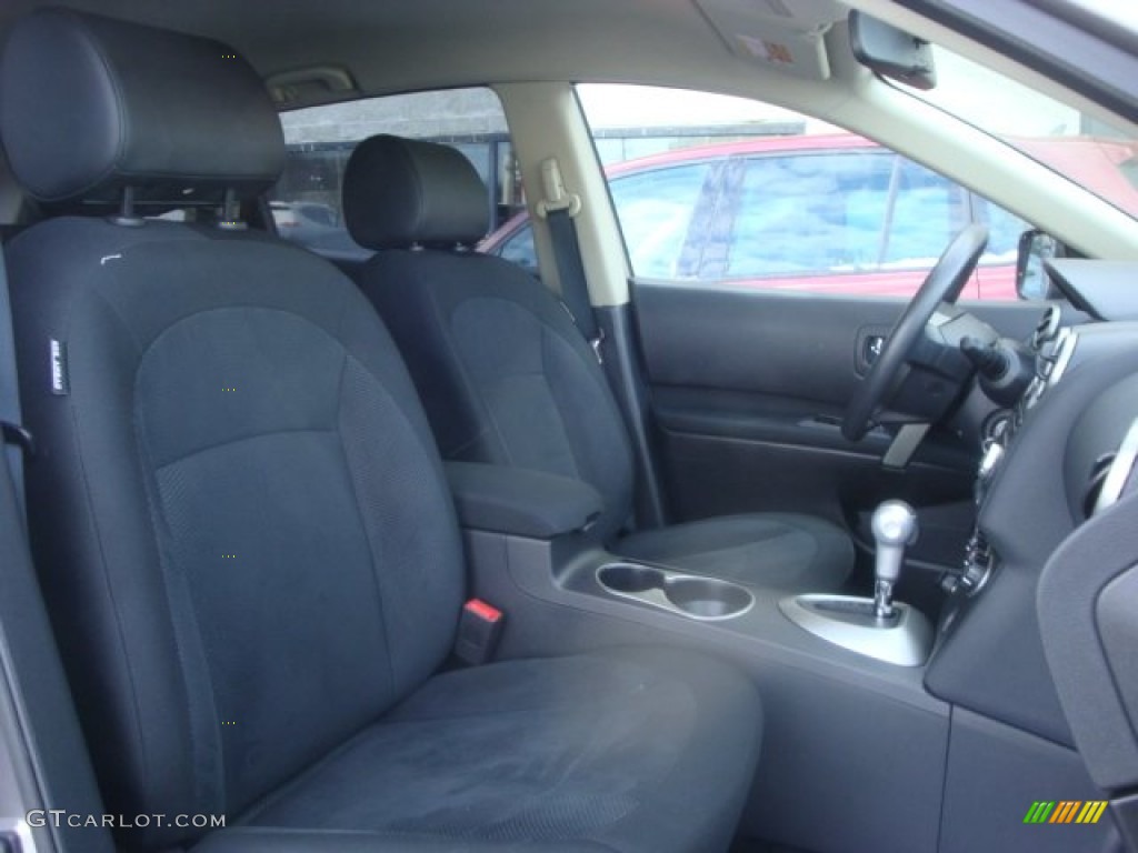 2011 Rogue S AWD - Gotham Gray Metallic / Black photo #19