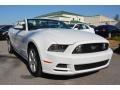 Oxford White 2014 Ford Mustang GT Convertible Exterior