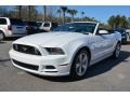 Oxford White 2014 Ford Mustang GT Convertible Exterior