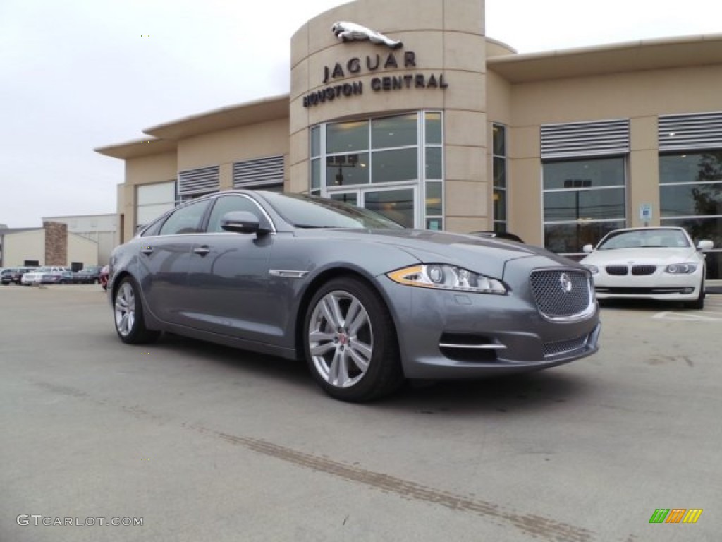 Lunar Grey Metallic Jaguar XJ