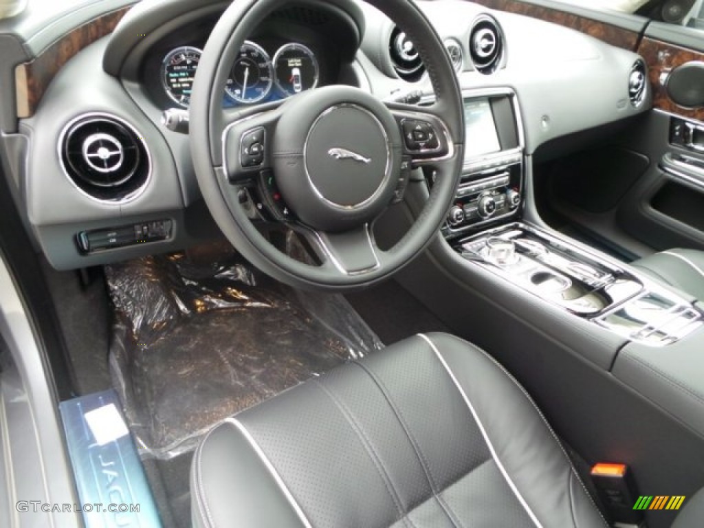 Jet/Jet Interior 2015 Jaguar XJ XJL Portfolio Photo #100586588