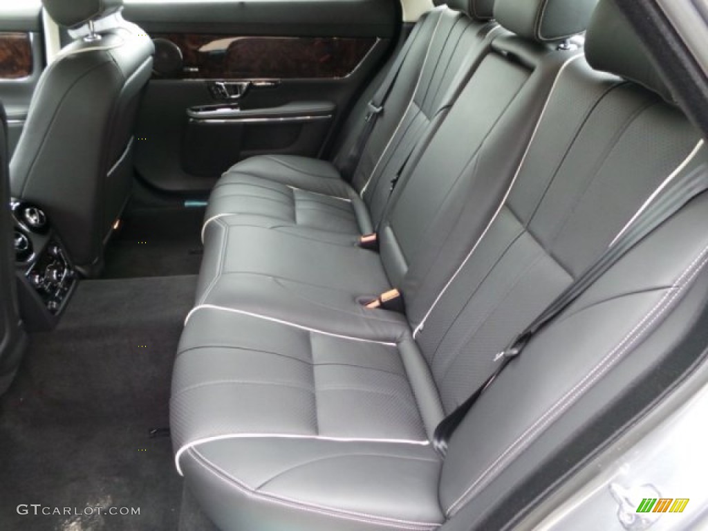 2015 Jaguar XJ XJL Portfolio Rear Seat Photo #100586795