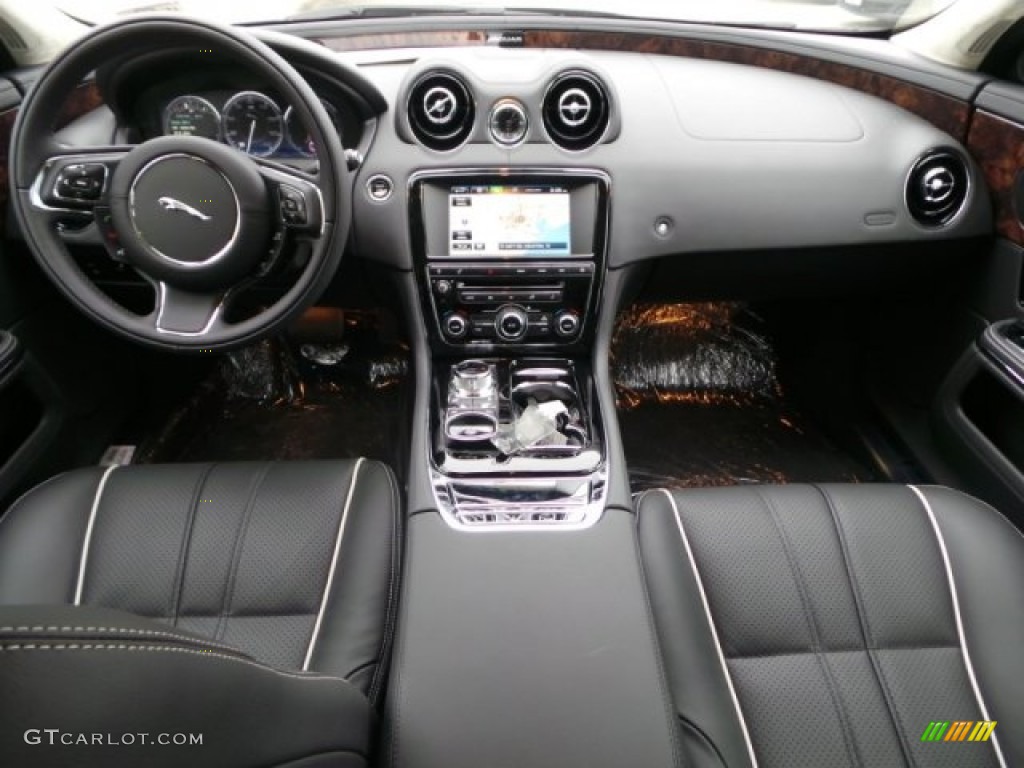 2015 Jaguar XJ XJL Portfolio Jet/Jet Dashboard Photo #100586840