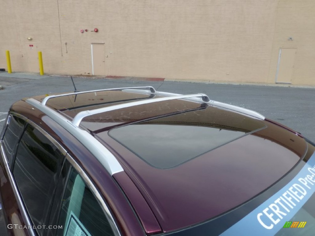 2014 QX60 3.5 AWD - Midnight Garnet / Graphite photo #4