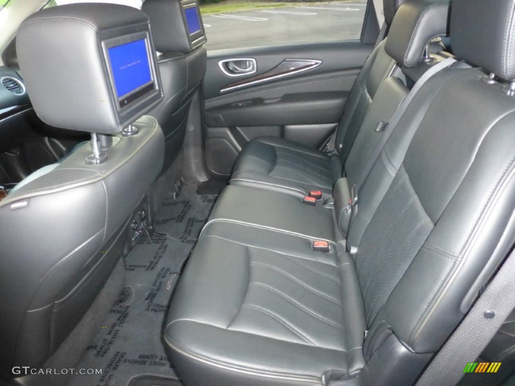 2014 QX60 3.5 AWD - Midnight Garnet / Graphite photo #6