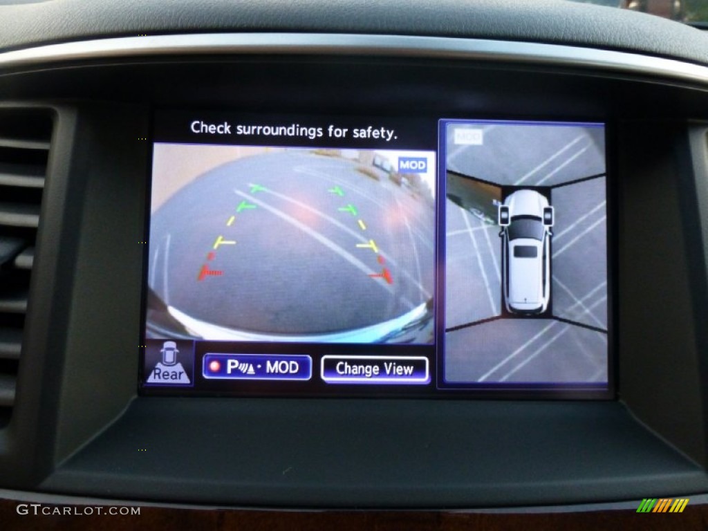 2014 QX60 3.5 AWD - Midnight Garnet / Graphite photo #8