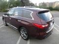 2014 Midnight Garnet Infiniti QX60 3.5 AWD  photo #10