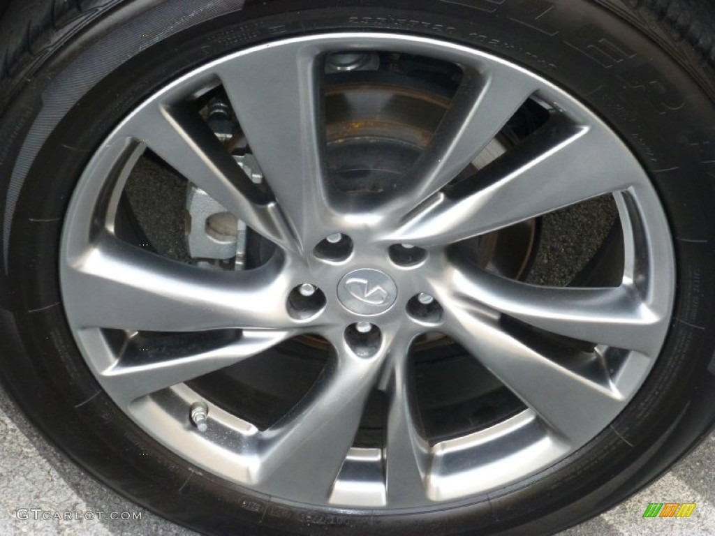 2014 QX60 3.5 AWD - Midnight Garnet / Graphite photo #17