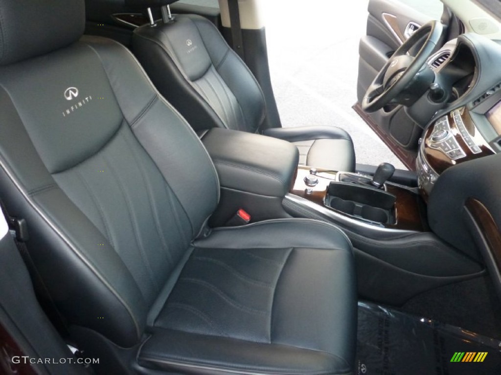 2014 QX60 3.5 AWD - Midnight Garnet / Graphite photo #26