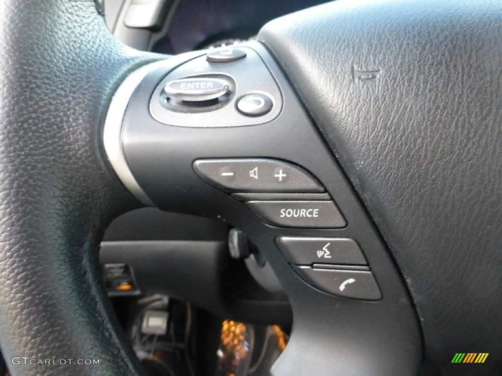 2014 QX60 3.5 AWD - Midnight Garnet / Graphite photo #30