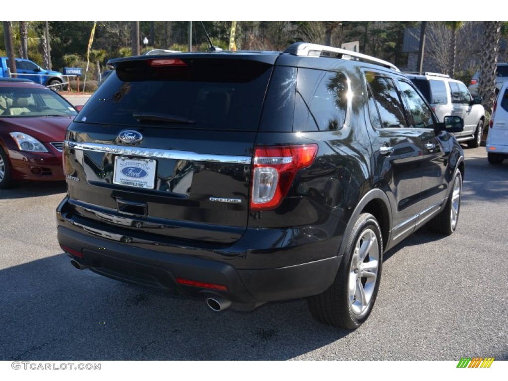 2015 Explorer Limited - Dark Side / Medium Light Stone photo #3