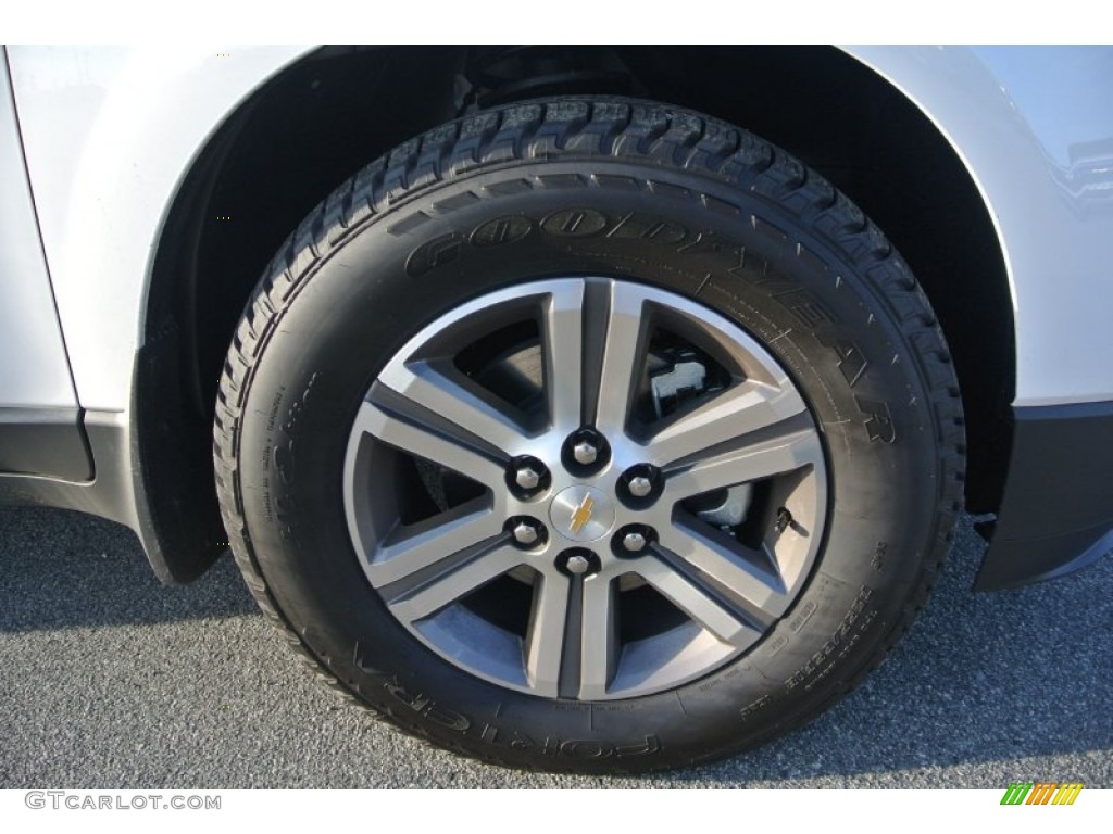 2015 Traverse LT - White Diamond Tricoat / Dark Titanium/Light Titanium photo #21