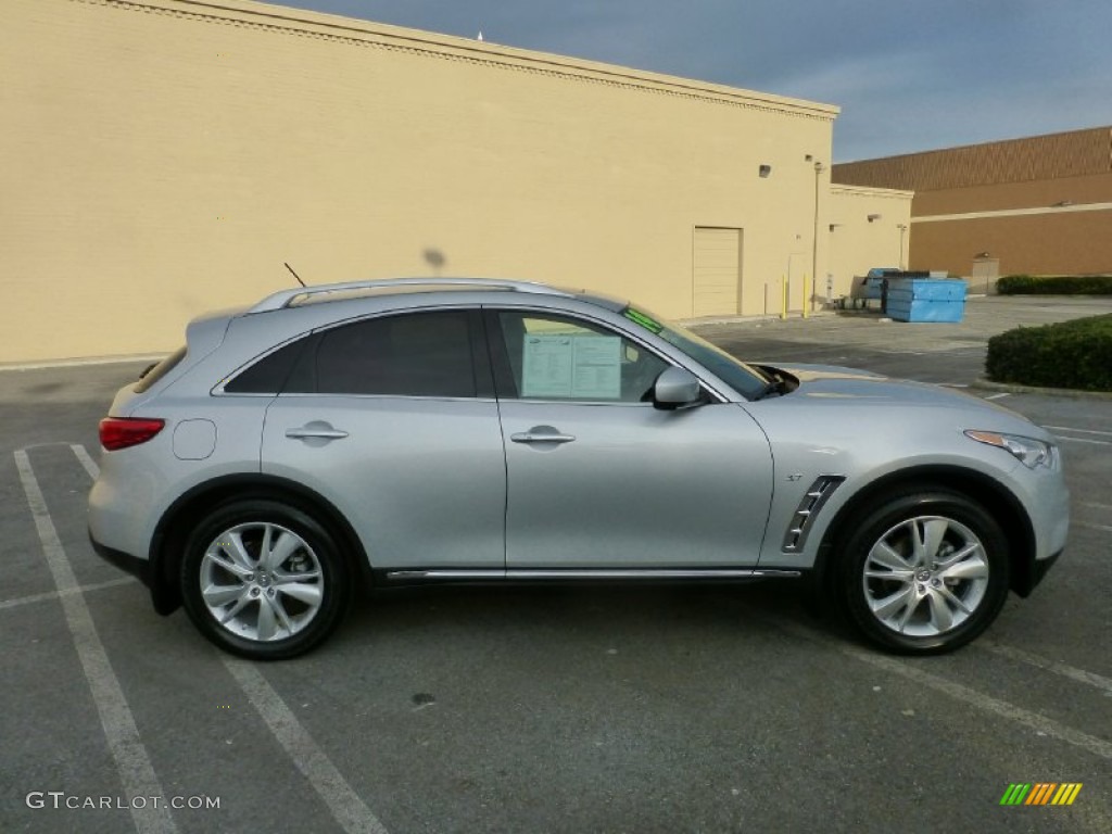 2014 QX70 AWD - Liquid Platinum / Graphite photo #15