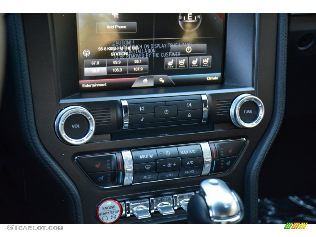 2015 Mustang EcoBoost Coupe - Magnetic Metallic / Ebony photo #22