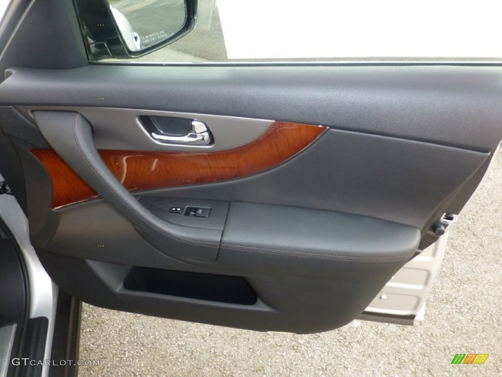 2014 QX70 AWD - Liquid Platinum / Graphite photo #25