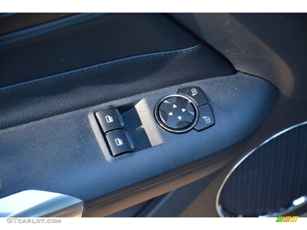 2015 Mustang EcoBoost Premium Coupe - Magnetic Metallic / Dark Saddle photo #15