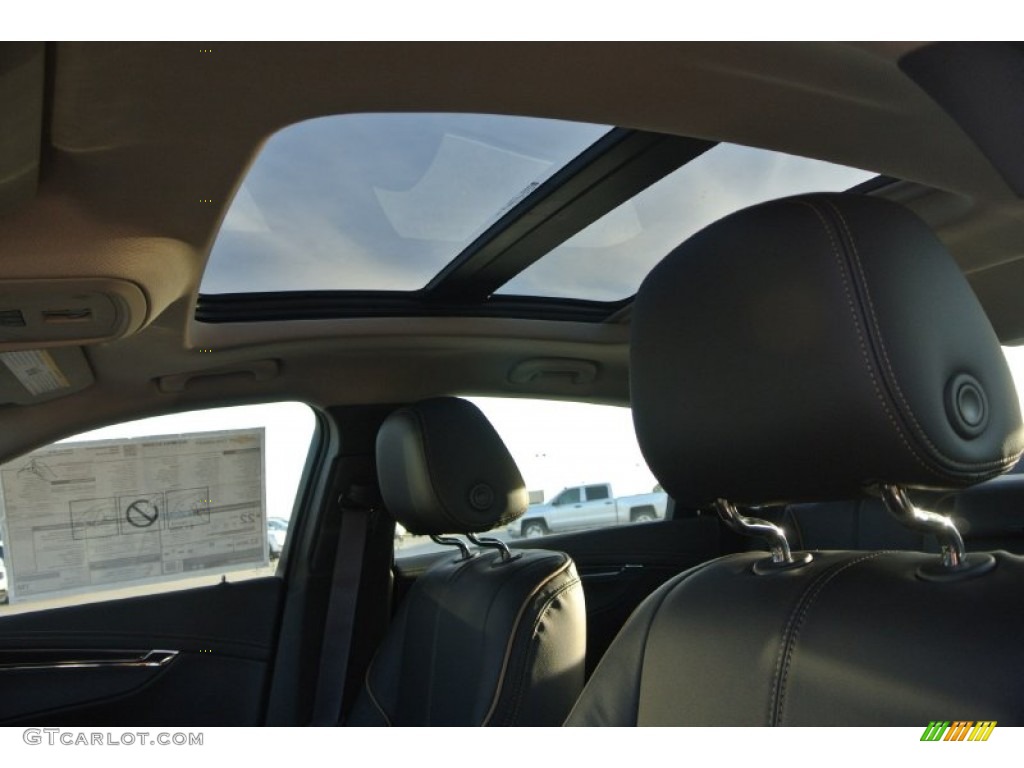 2015 Impala LTZ - Iridescent Pearl Tricoat / Jet Black photo #8