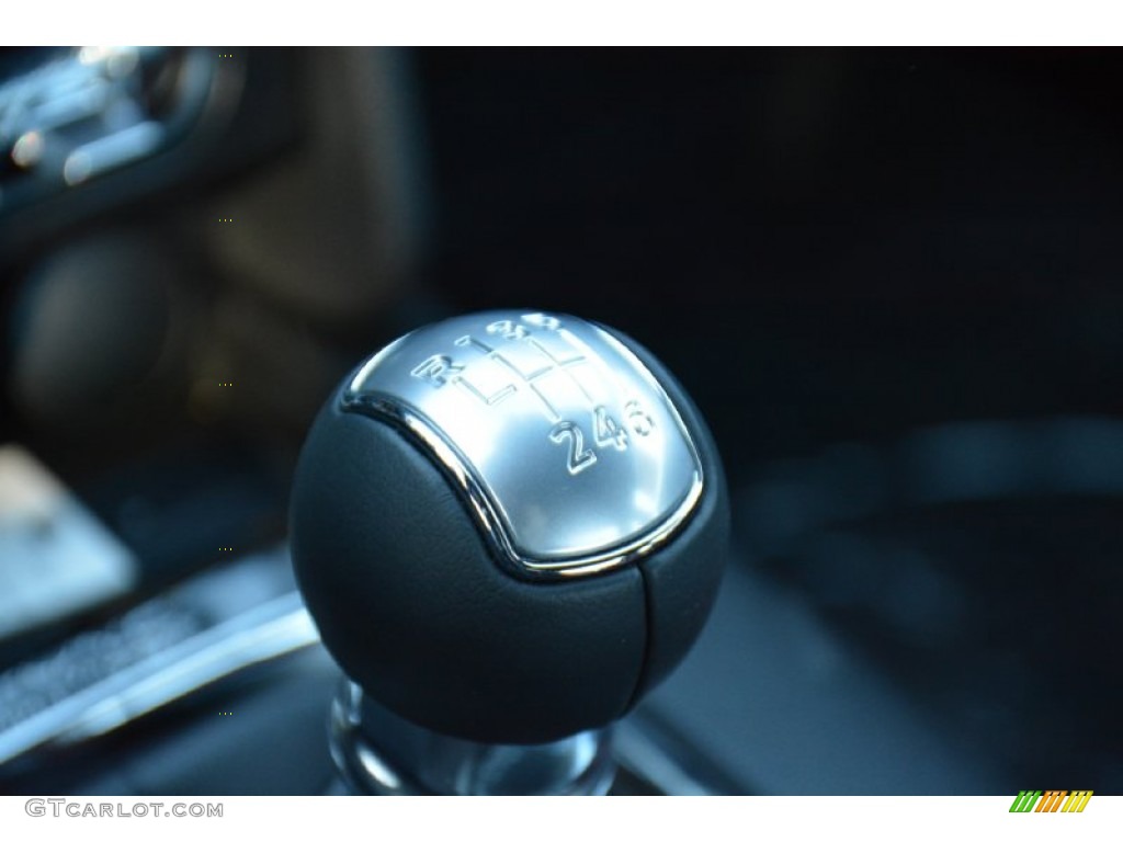 2015 Mustang EcoBoost Premium Coupe - Magnetic Metallic / Dark Saddle photo #26
