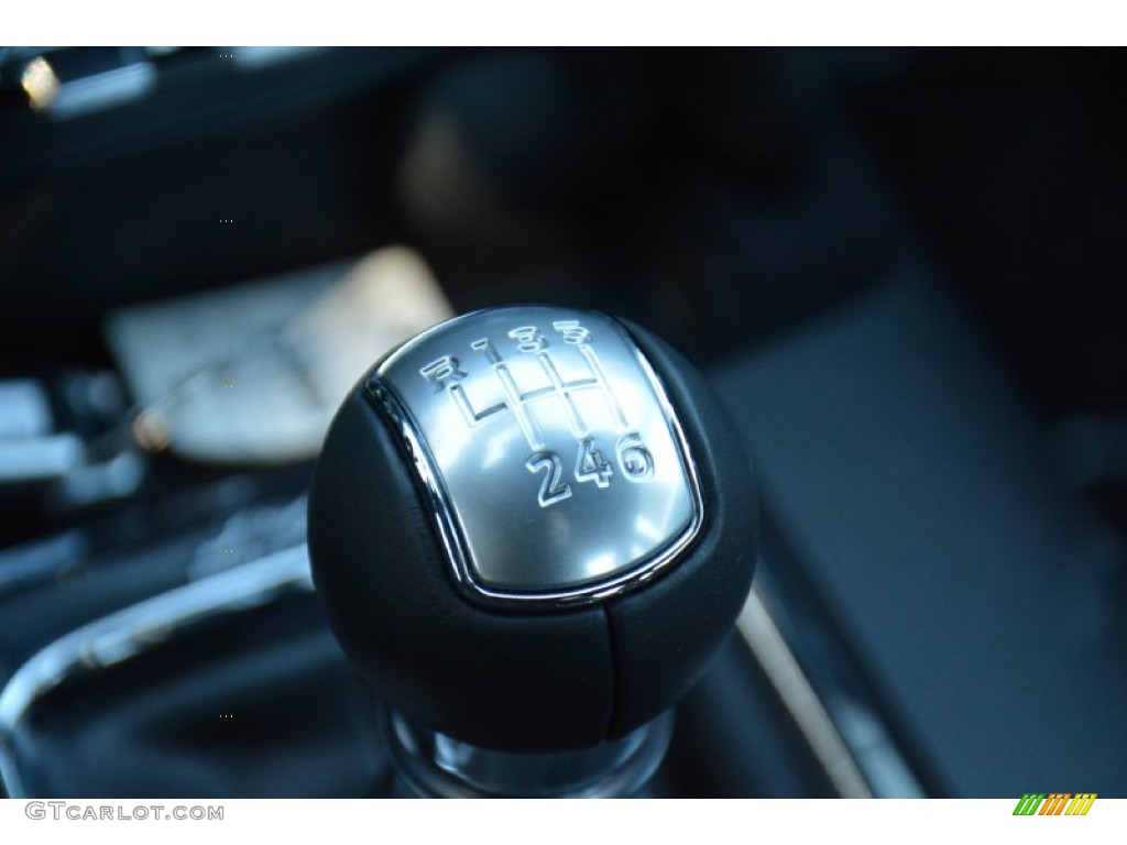 2015 Mustang EcoBoost Premium Coupe - Magnetic Metallic / Dark Saddle photo #27